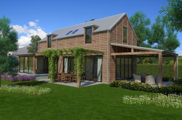 An artists impression of a home in Taramea Square, Millbrook.
