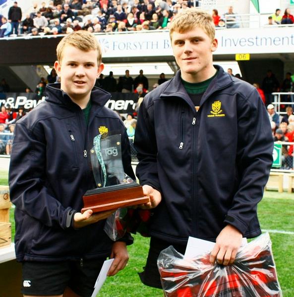 Monteath and Brooker (L to R) TeenAg Grand Final Champions Tom Monteath and Danny Brooker.