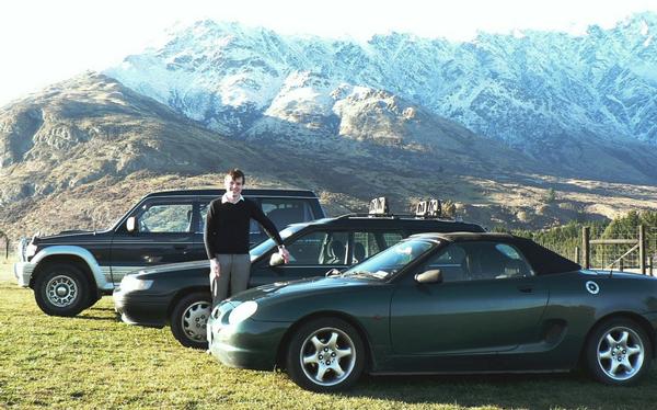 Gerard Bligh from Remarkables Park getting ready for the Remarkables Car Fair at the end of this month.