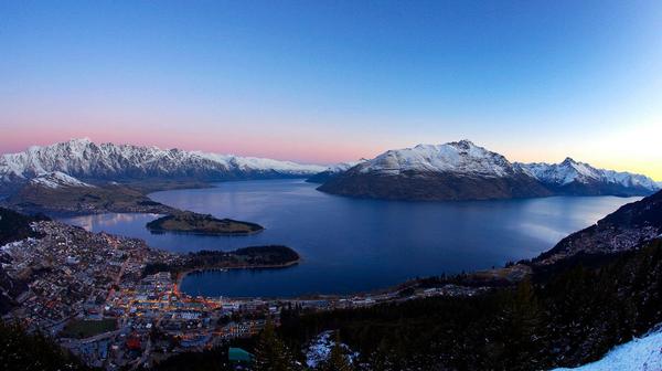 Queenstown in winter