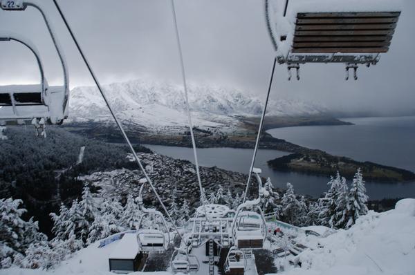 Queenstown from the Skyline today