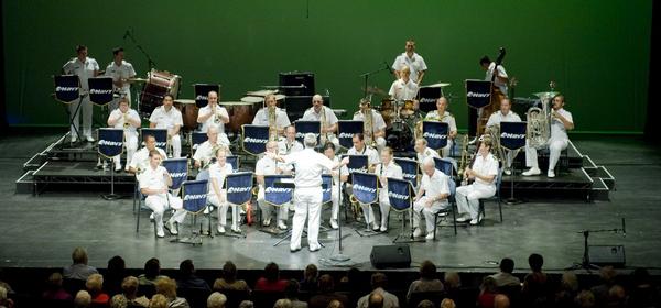 The band of the Royal New Zealand Navy