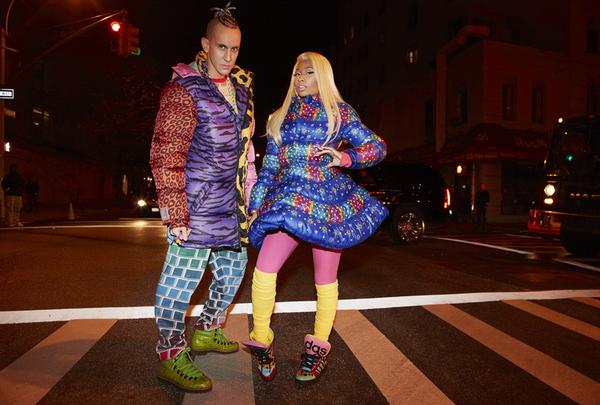Jeremy Scott and Nicki Minaj