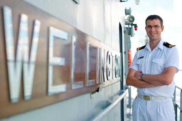 Sub Lieutenant Chris Bone, an ex Gore local, returns as the Assistant Engineering Officer of HMNZS WELLINGTON.