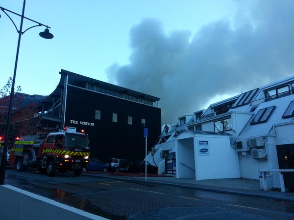 Fire in Queenstown