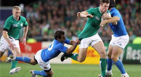 Italy will hope to avenge a loss to Ireland in the RWC 2011 pool stages when they meet again at England 2015.