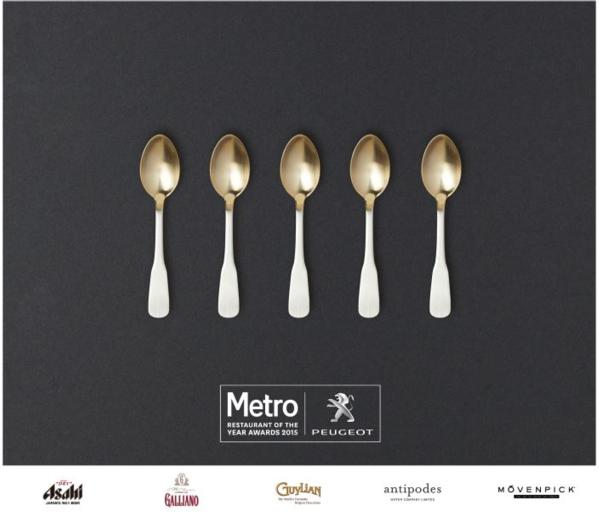 Metro Restaurant of the Year Awards 2015