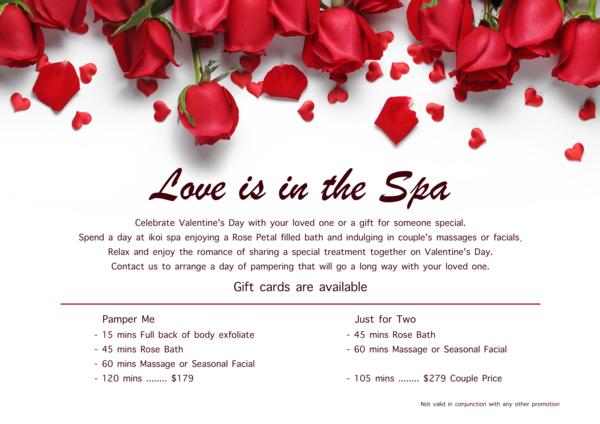 Ikoi Spa of Takapuna Announces a Special New Treatment:  The Rose Bath