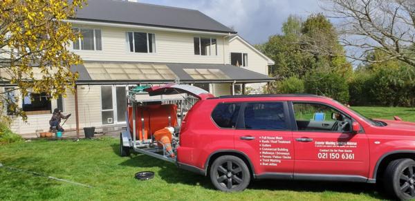 Deciding on the best time to get your home cleaned with Rotorua's leading commercial and house washing service, Exterior Washing Services.
