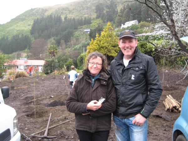 Organiser Lucy Loughnan and Councillor Paul Lonsdale