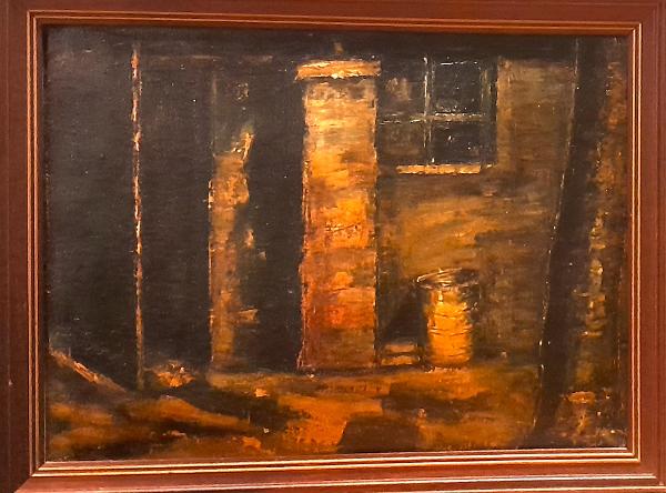 'Untitled', oils on canvas by Nardus van de Ven (Aarts family collection)