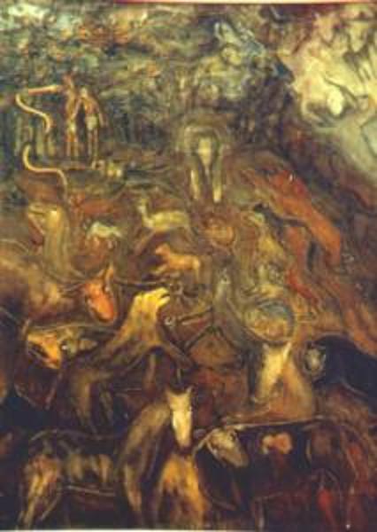 &#193;dam and Eve (translated) by my Grandfather, Nardus van de Ven.