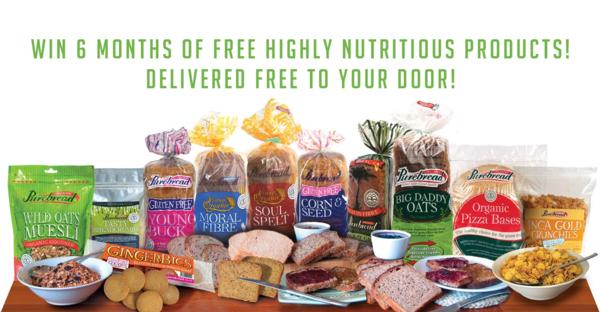 Win six months of free nutritious bread from Kapiti based Purebread.