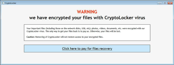 Cryptolocker Ransom Note