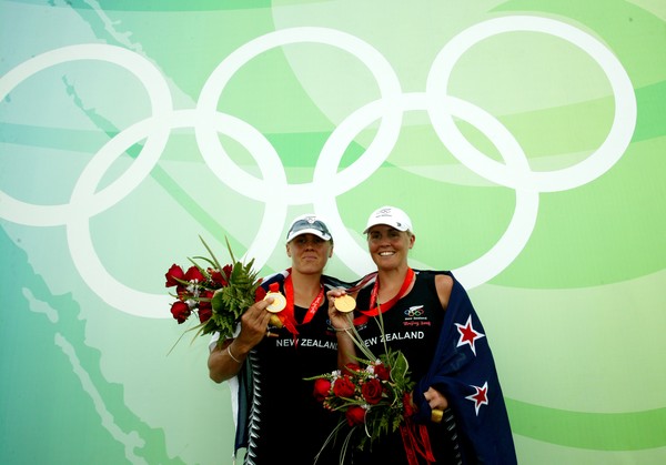 Double Olympic gold medallists and three time world rowing champions Caroline and Georgina Evers-Swindell