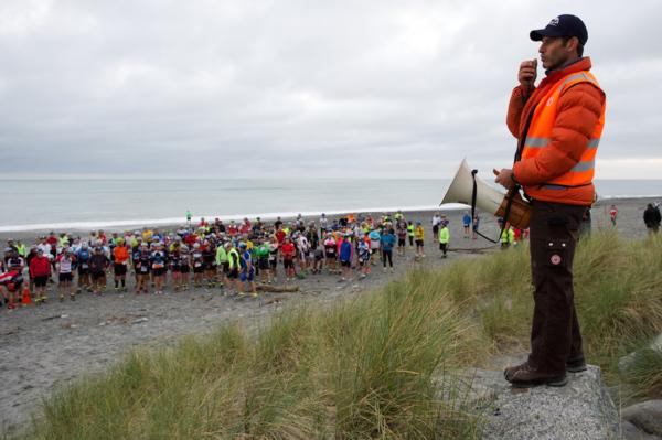 Richard Ussher swapped a competitors bib for a race radio in his new role as Event Director for the Speights Coast to Coast this year.