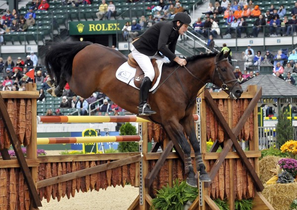 New Zealand's showjumpers at the World Equestrian Games in Kentucky.