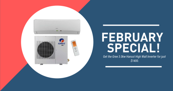 Beat the heat with leading solar and heat pump specialists, A&A Solar and Electrical and their February special.