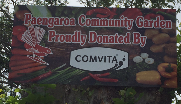 Comvita helps make Paengaroa Community garden