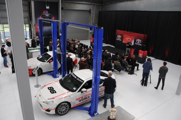 Toyota Racing New Zealand opens new headquarters at Hampton Downs - launch event