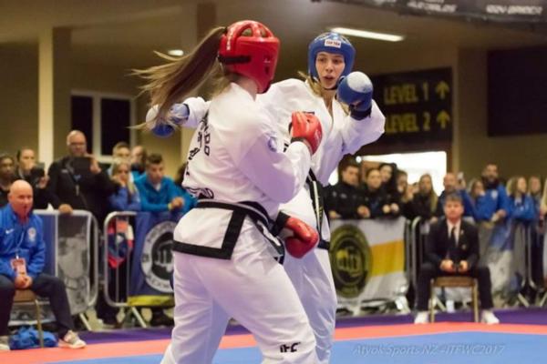 World Junior Champion Bianca Koper will be one of the top athletes in action at the Oceania & NZ Taekwon-Do nationals at Wellington's ASB Sports Centre 14-15 July