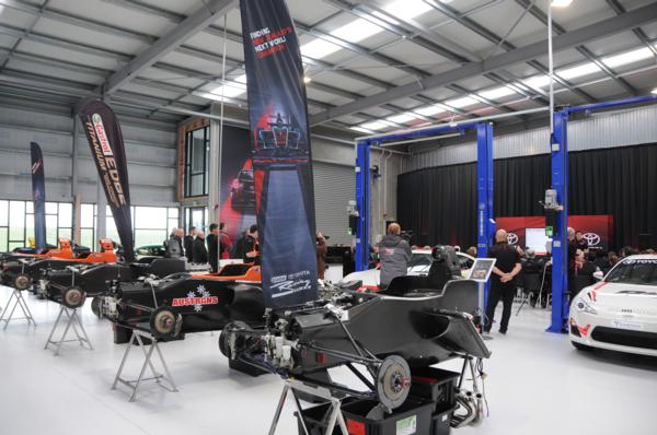 Toyota Racing New Zealand opens new headquarters at Hampton Downs - the build floor