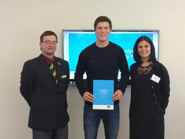 L-R: Bryce Kaiser, Nathan Clough & Jade Tyrrell