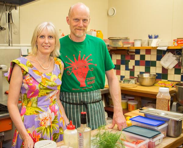 2013 Caf&#233; of the Year supreme winners The Jester House Caf&#233; - Steve Richards and Judy van den Yssel-Richards