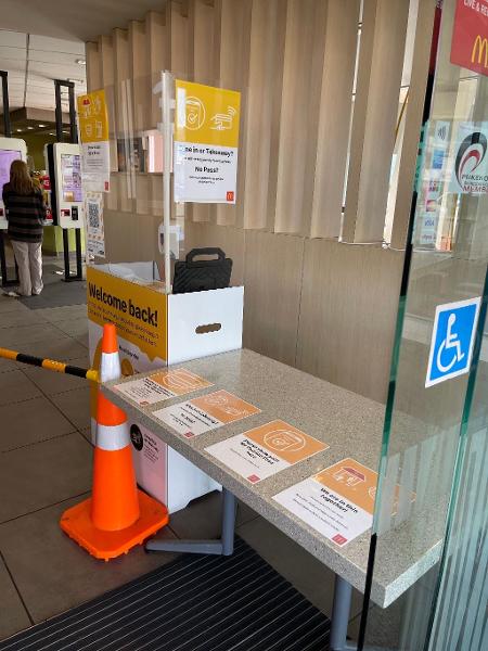  McDonalds Pukekohe enforcing vaccine passports on customers, most of whom are children and similarly,as per government statistics acknowledge, not at risk of serious harm from Covid