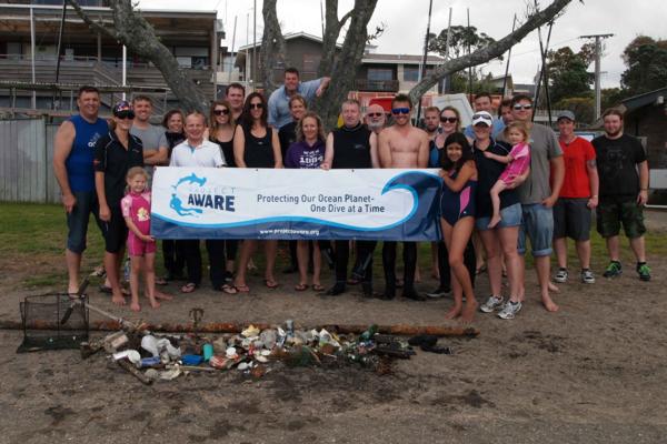 Previous Dive Against Debris held in Murrays Bay, Auckland