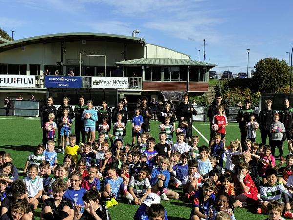 Fun football holiday programmes at Western Springs AFC