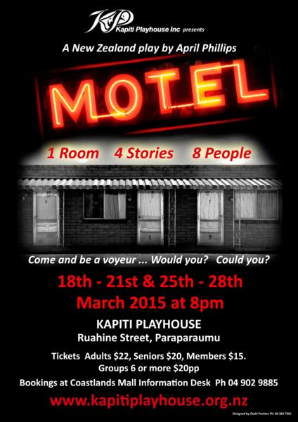 Motel the play by April Phillips
