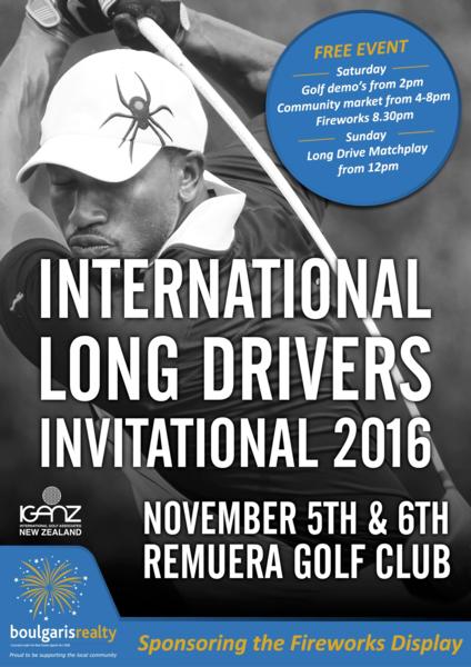Golf's Big Drivers Ready For Auckland