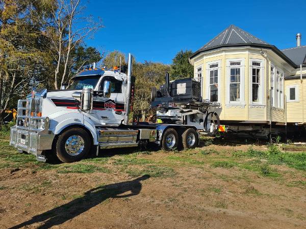 TRT ESS Trailers Critical for Prestige Building Removals 