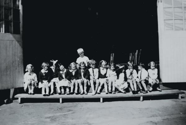 St Margaret's Pre-school in 1939