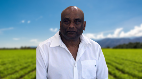 The Soil Scientist Gordon Rajendram (PhD) is serious about soil.