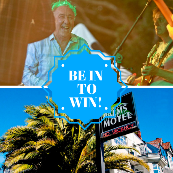 Dunedin Palms Motel welcome Midge Marsden to the city by giving away TWO FREE TICKETS to his concert at Mayfair Theatre on June 16
