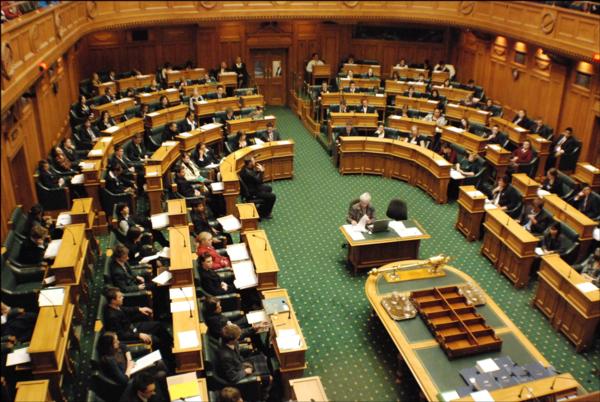 NZ Parliament in action