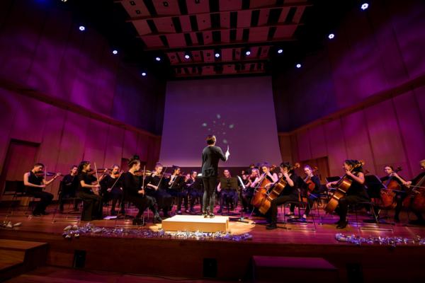 Rangi Ruru String Orchestra Performs in The Piano