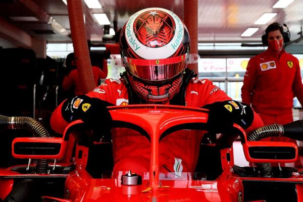 Marcus Armstrong tested a Ferrari F1 car this week