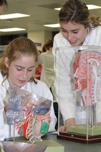 Rangi Ruru Students at the University of Otago's "Brain Bee" in 2016