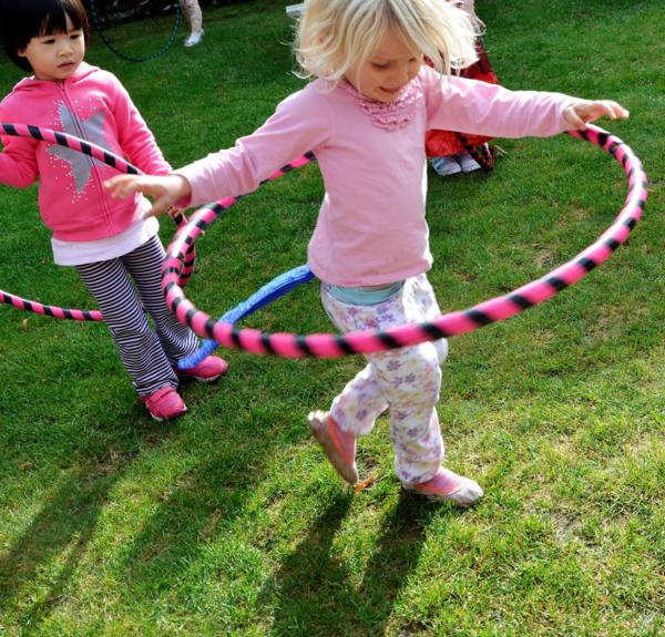 Pink twirls - such fun!