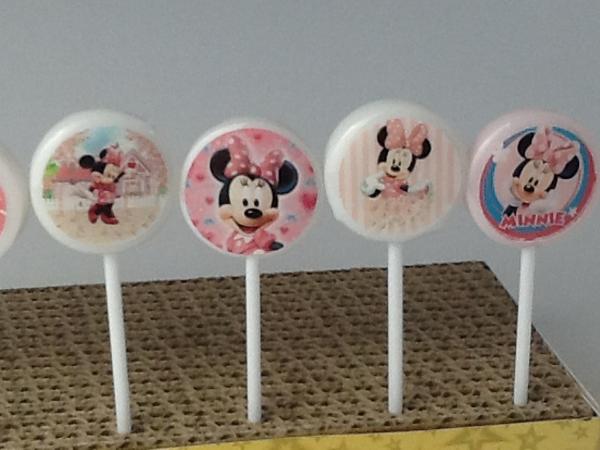 Minnie Mouse Lollipops