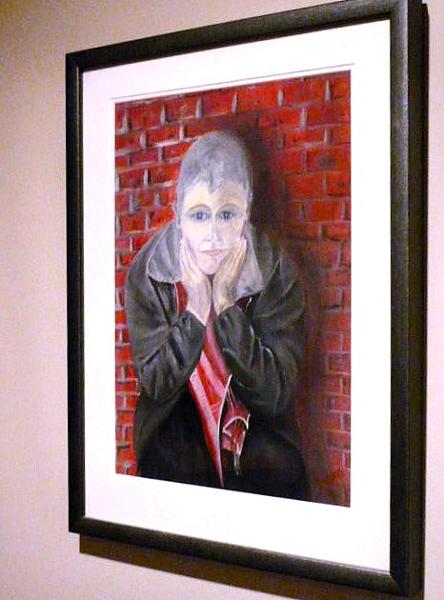 'Dissident' oils on canvas board, by Leon Aarts, 2002 (copied from a Time magazine cover)