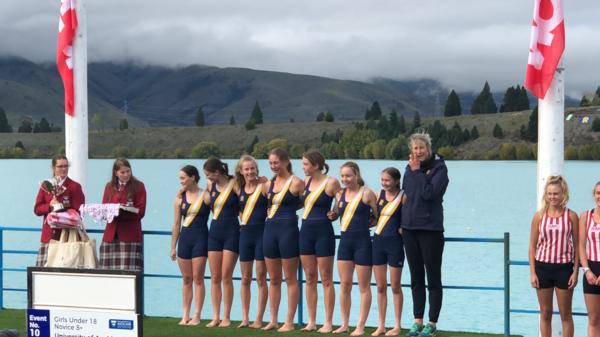 The Rangi Ruru U18 Novice 8 Wins Gold At Maadi