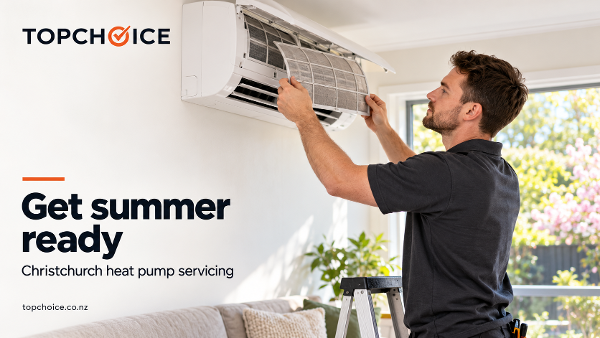 Christchurch heat pump spring service
