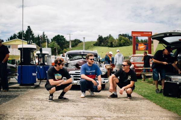 Kawhia Cruise attendees fill up at the Oparau Roadhouse