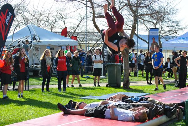 Open Day fun with the Manic Room at Bay of Plenty Polytechnic