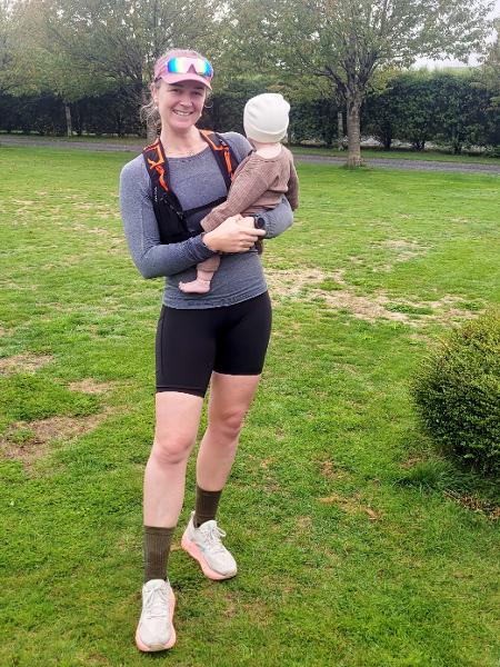 Cat gearing up for an ultra run for her "miracle warrior" and One Mother to Another.