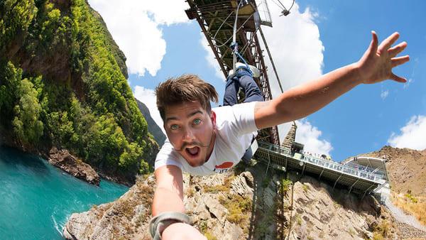 Queenstown adrenaline adventure bungy